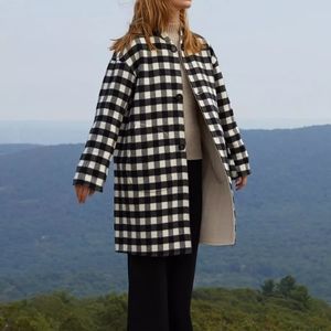 ⚡FLASH⚡Mansur Gavriel Reversible Checkered Coat